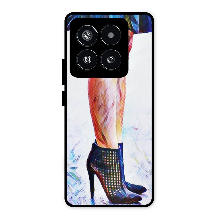 Sassy Heels Metal Back Case for Xiaomi 14 Pro