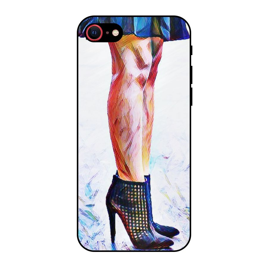 Sassy Heels Metal Back Case for iPhone 7