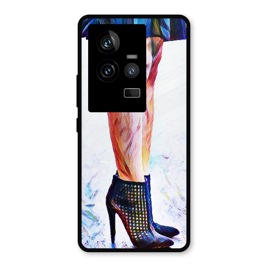 Sassy Heels Metal Back Case for iQOO 11 5G