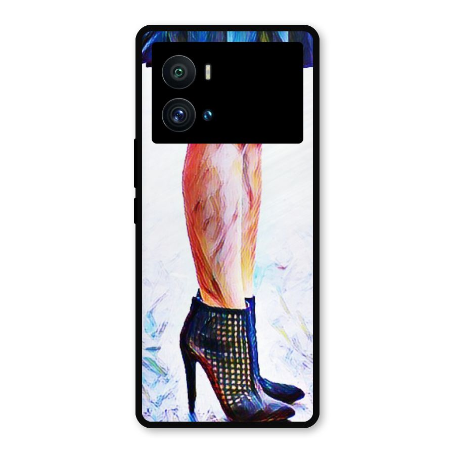 Sassy Heels Metal Back Case for iQOO 9 Pro