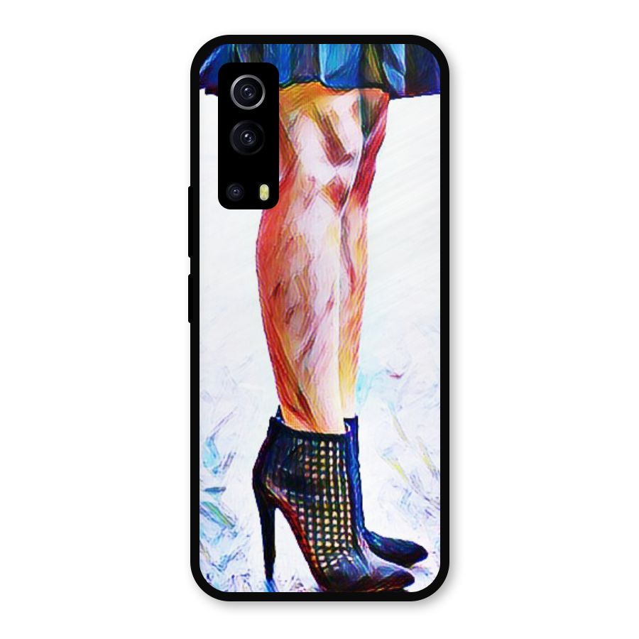 Sassy Heels Metal Back Case for iQOO Z3