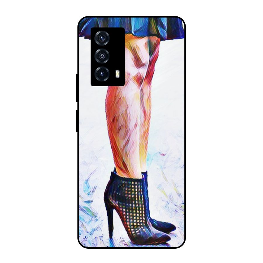 Sassy Heels Metal Back Case for iQOO Z5