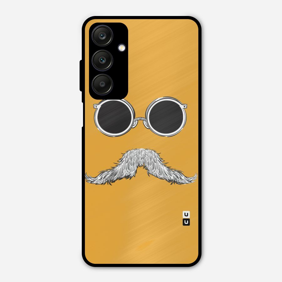 Sassy Mustache Metal Back Case for Galaxy A25 5G