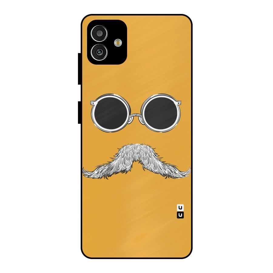 Sassy Mustache Metal Back Case for Galaxy M13 5G