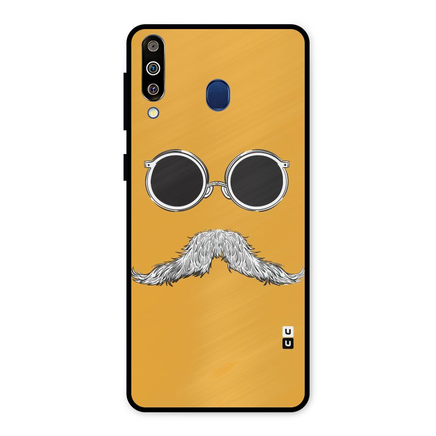 Sassy Mustache Metal Back Case for Galaxy M30