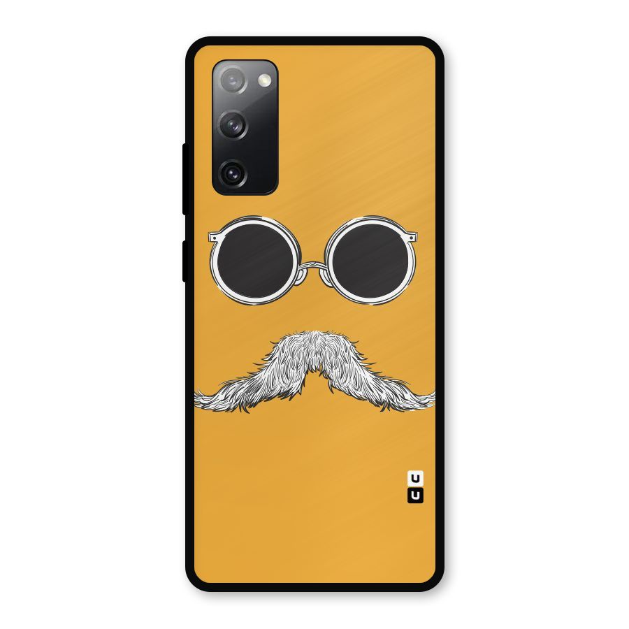 Sassy Mustache Metal Back Case for Galaxy S20 FE 5G