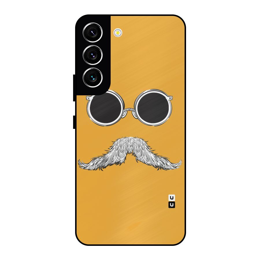 Sassy Mustache Metal Back Case for Galaxy S22 5G