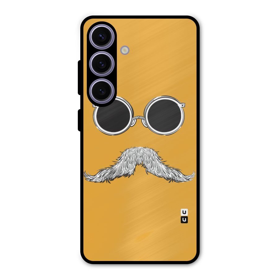 Sassy Mustache Metal Back Case for Galaxy S24
