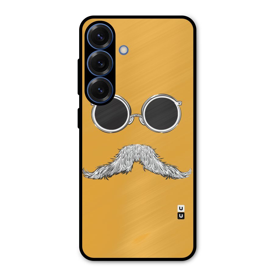 Sassy Mustache Metal Back Case for Galaxy S25