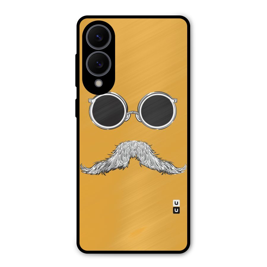 Sassy Mustache Metal Back Case for Galaxy S25 Edge