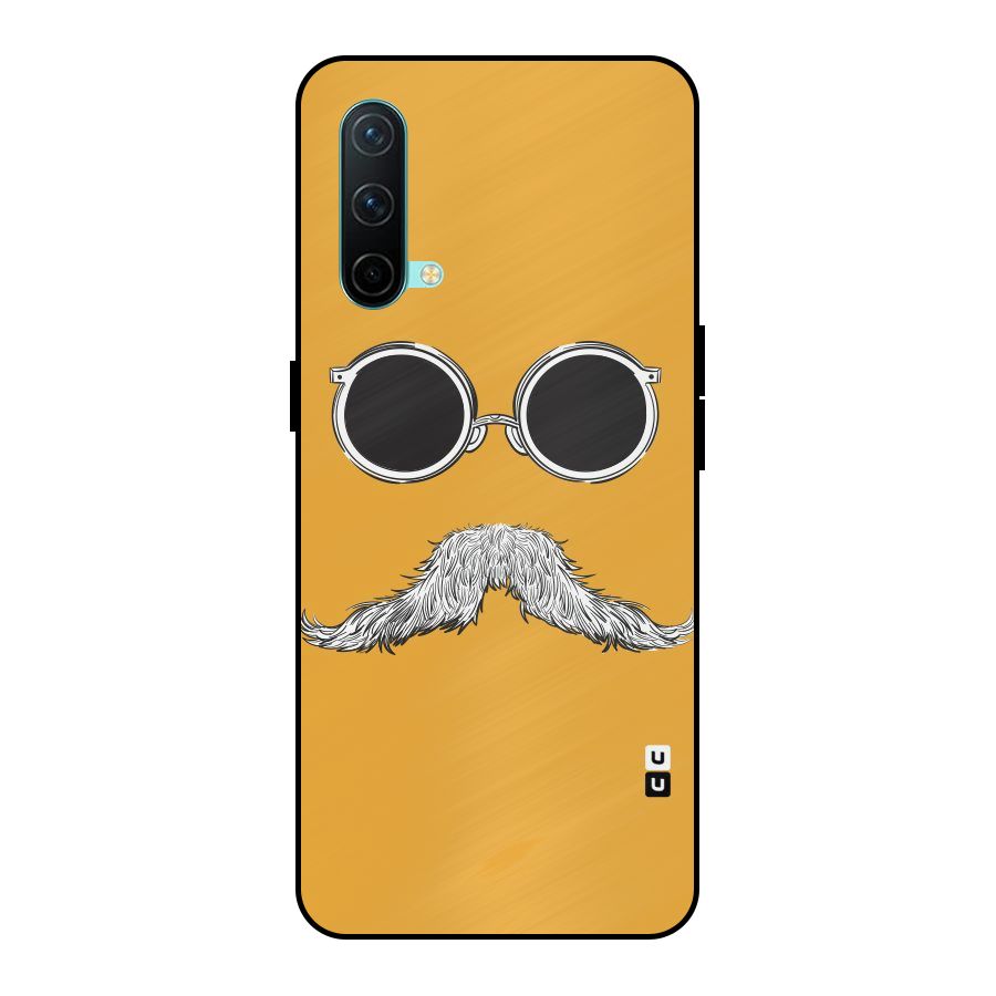 Sassy Mustache Metal Back Case for OnePlus Nord CE 5G