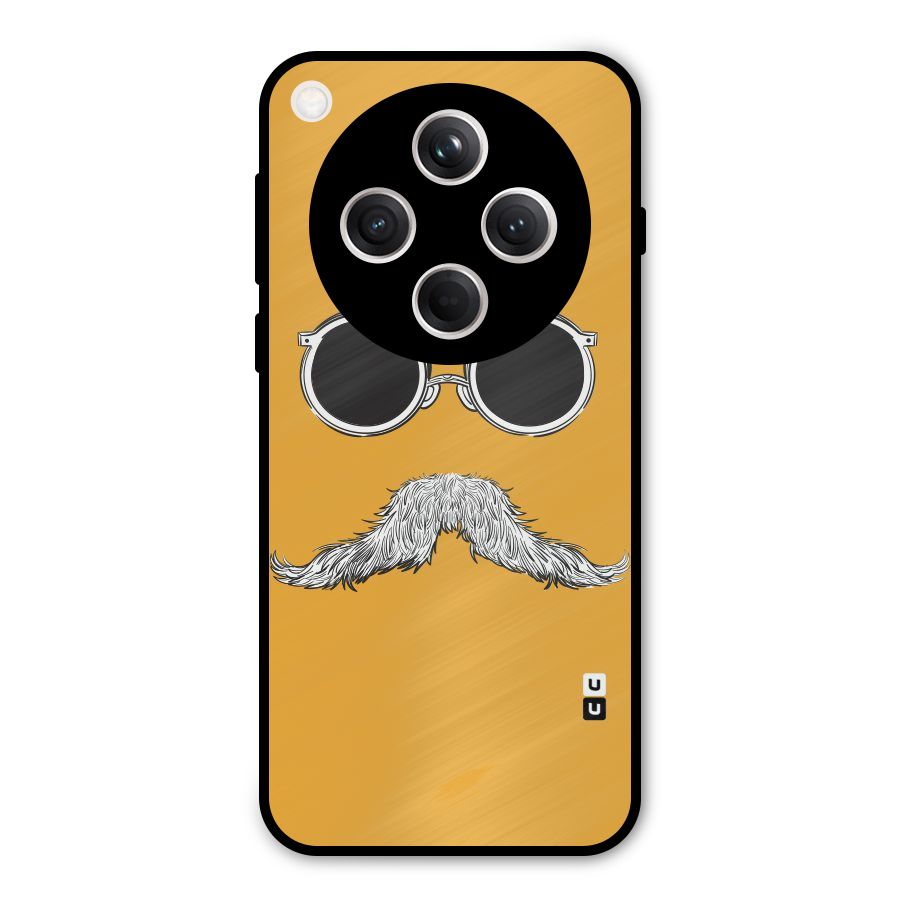 Sassy Mustache Metal Back Case for Oppo Find X8