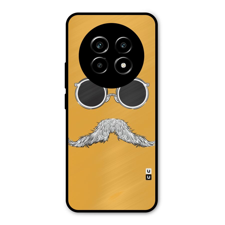 Sassy Mustache Metal Back Case for Realme 13 Pro