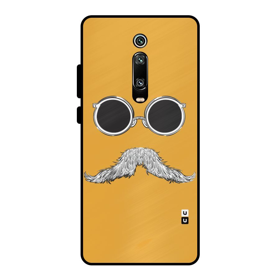 Sassy Mustache Metal Back Case for Redmi K20