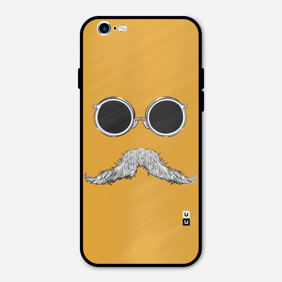 Sassy Mustache Metal Back Case for iPhone 6 6s