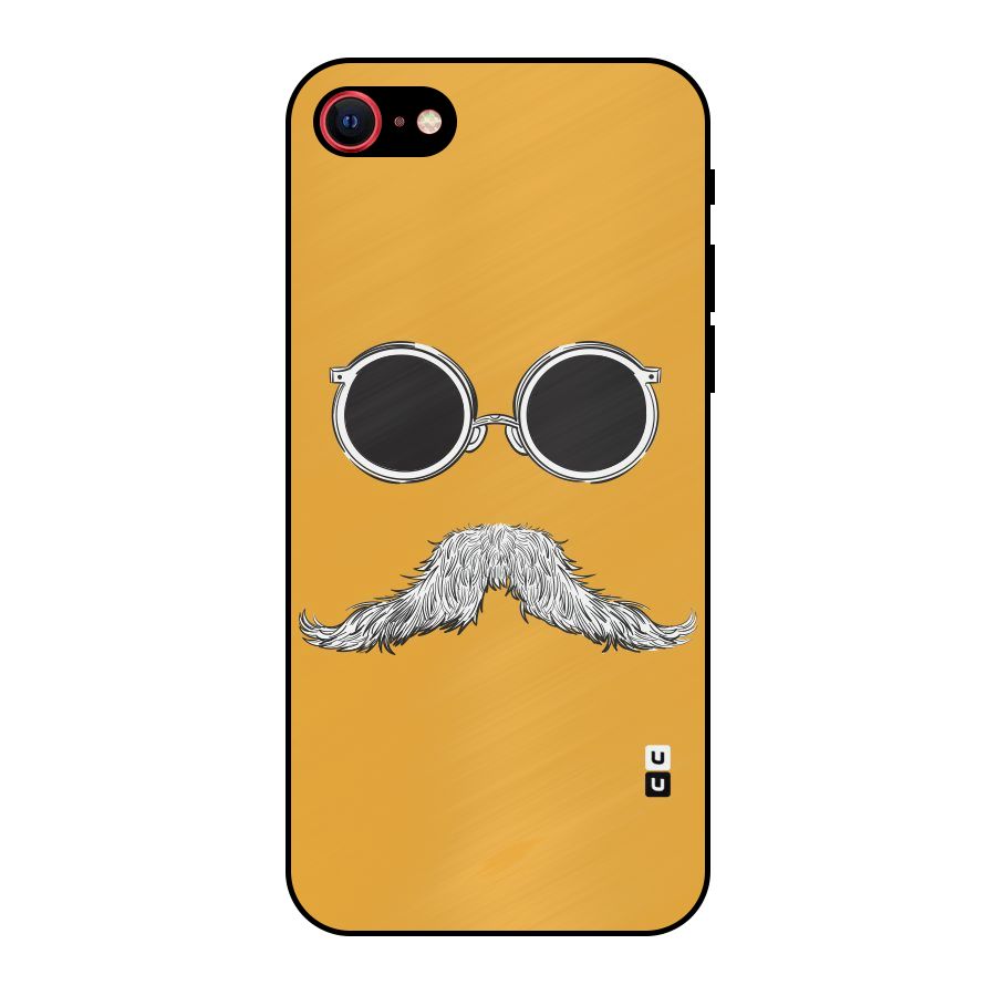 Sassy Mustache Metal Back Case for iPhone 7