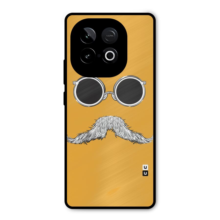 Sassy Mustache Metal Back Case for iQOO Neo 10
