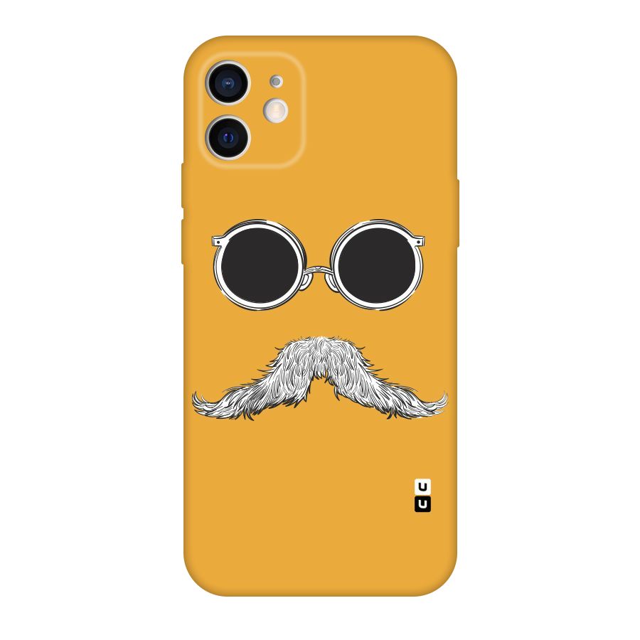 Sassy Mustache Original Polycarbonate Back Case for iPhone 12