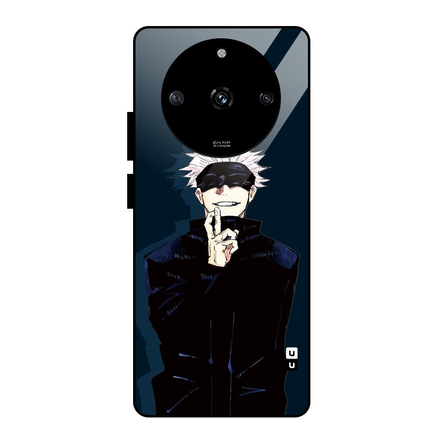 Satoru Gojo Glass Back Case for Realme Narzo 60 5G