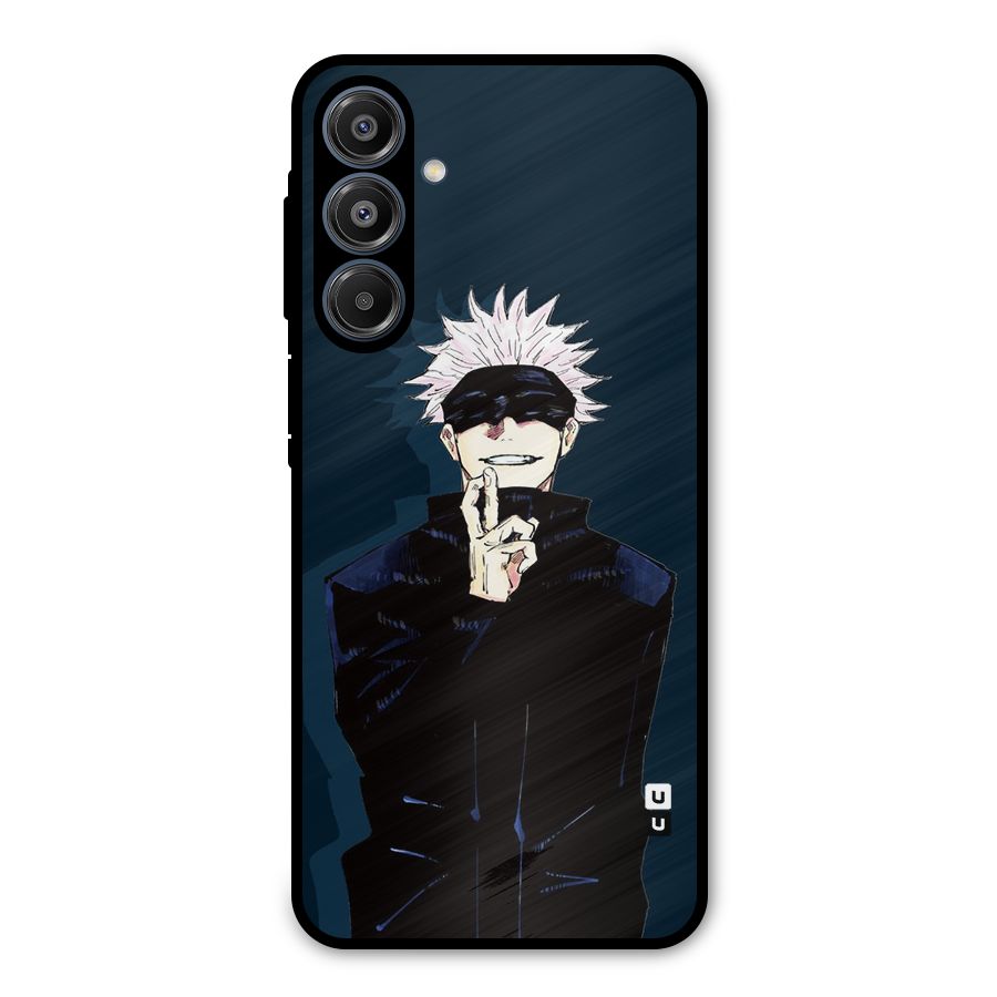 Satoru Gojo Metal Back Case for Galaxy A16 5G