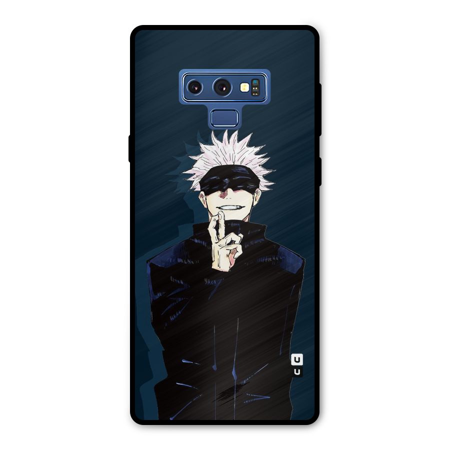 Satoru Gojo Metal Back Case for Galaxy Note 9