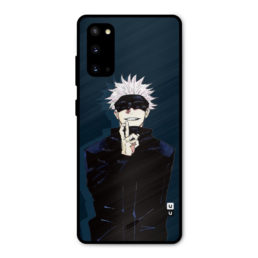 Satoru Gojo Metal Back Case for Galaxy S20