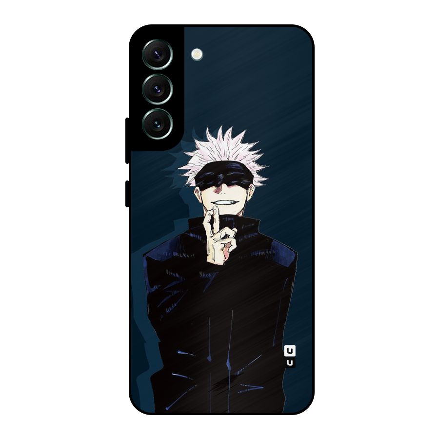 Satoru Gojo Metal Back Case for Galaxy S22 Plus 5G
