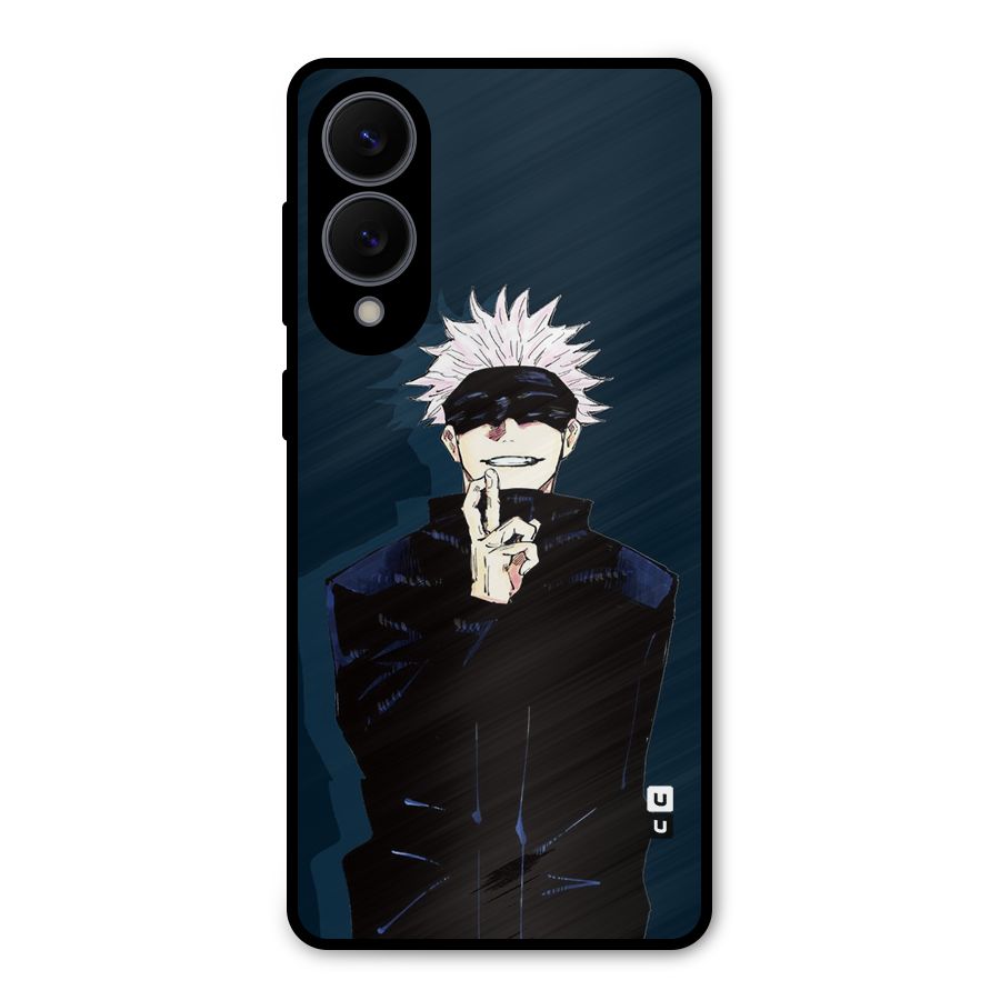 Satoru Gojo Metal Back Case for Galaxy S25 Edge