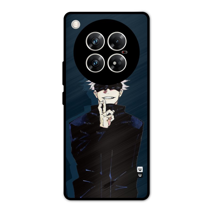 Satoru Gojo Metal Back Case for Infinix Zero 40 5G