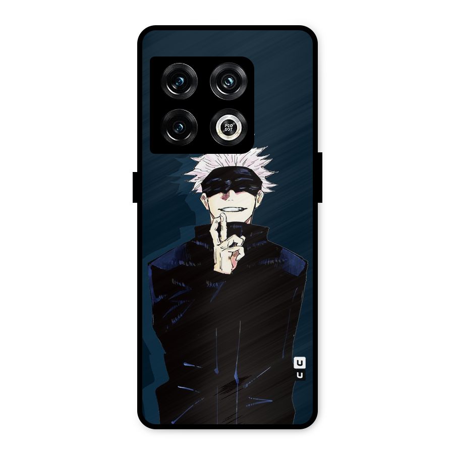 Satoru Gojo Metal Back Case for OnePlus 10 Pro 5G
