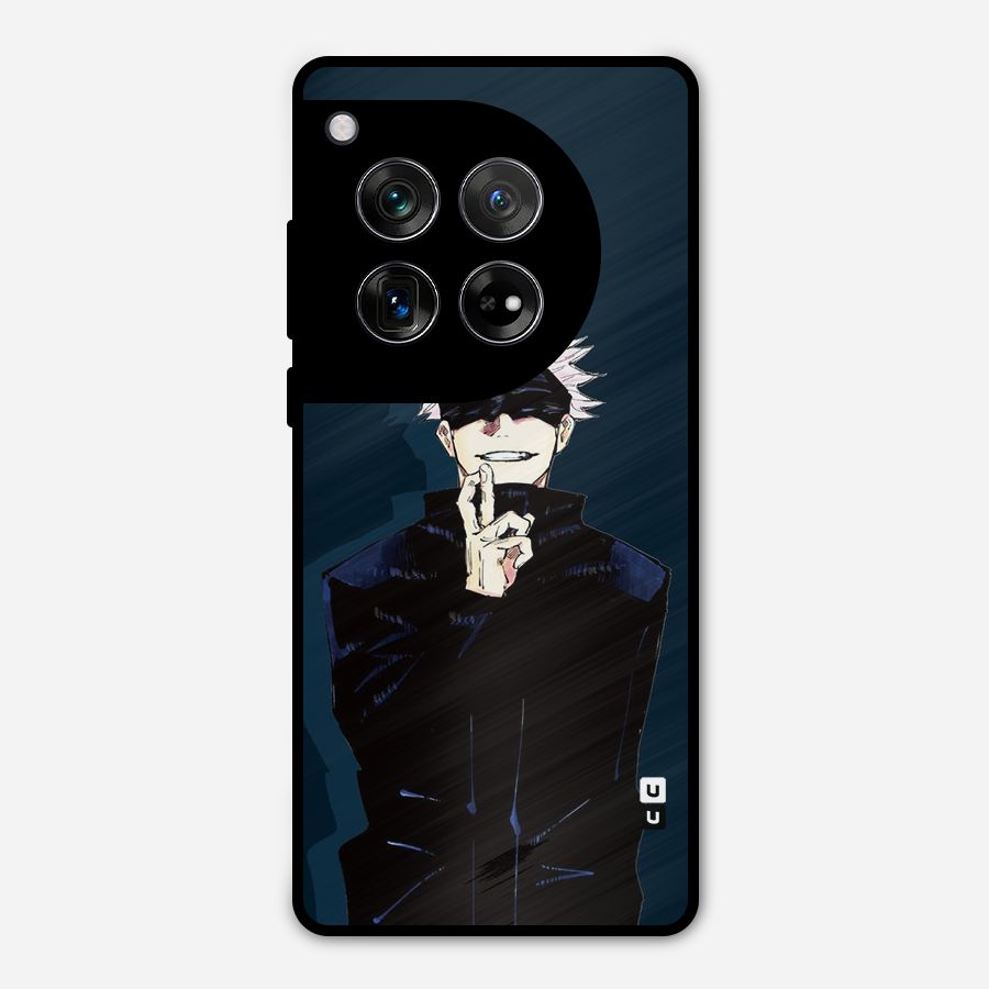 Satoru Gojo Metal Back Case for OnePlus 12