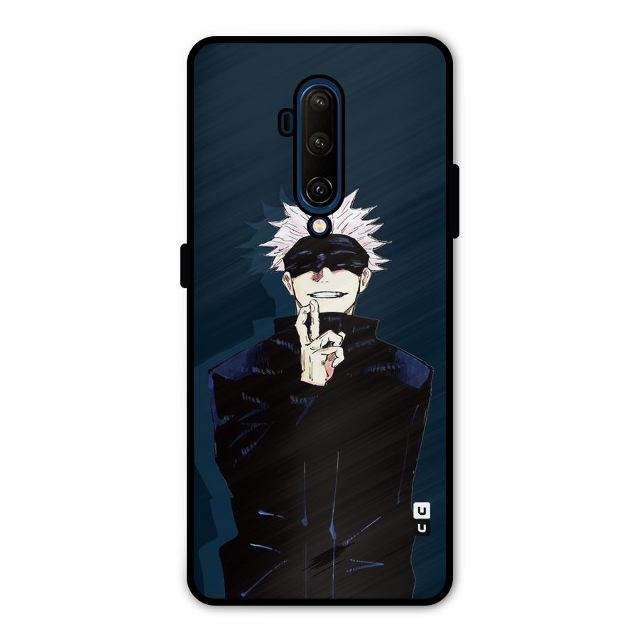 Satoru Gojo Metal Back Case for OnePlus 7T Pro