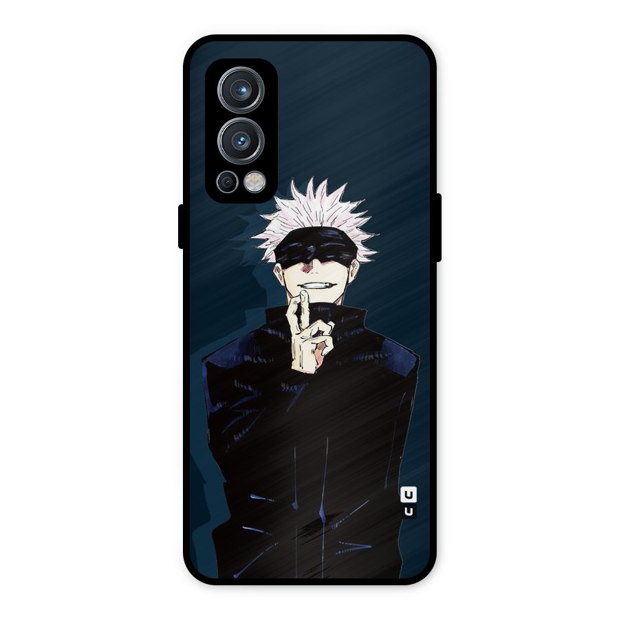 Satoru Gojo Metal Back Case for OnePlus Nord 2 5G