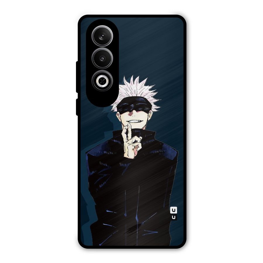 Satoru Gojo Metal Back Case for OnePlus Nord CE4