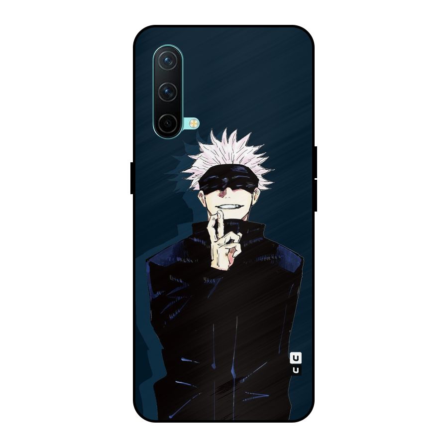 Satoru Gojo Metal Back Case for OnePlus Nord CE 5G