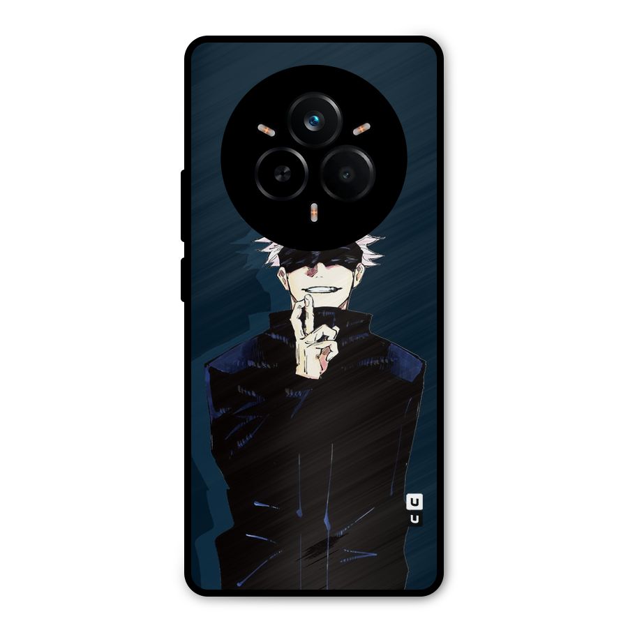 Satoru Gojo Metal Back Case for Realme 14 Pro