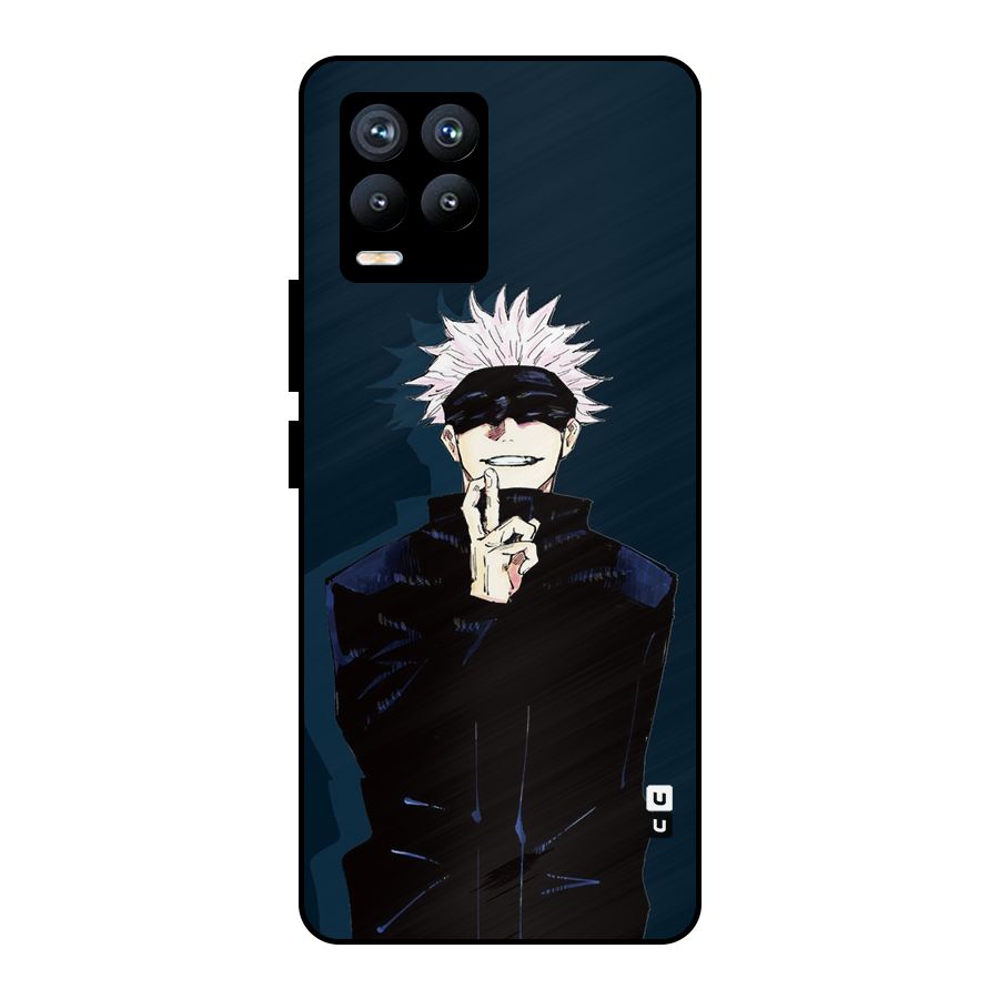 Satoru Gojo Metal Back Case for Realme 8 Pro