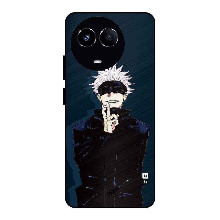Satoru Gojo Metal Back Case for Realme Narzo 60X