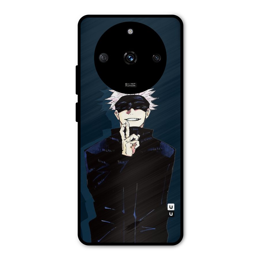 Satoru Gojo Metal Back Case for Realme Narzo 60 5G