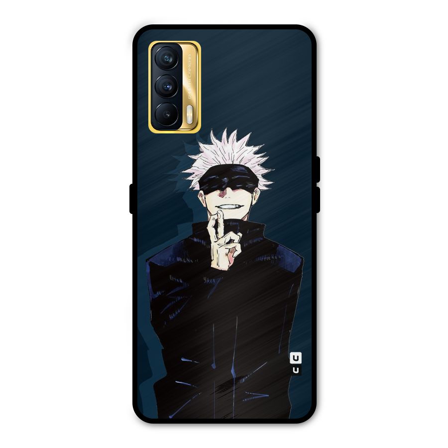Satoru Gojo Metal Back Case for Realme X7