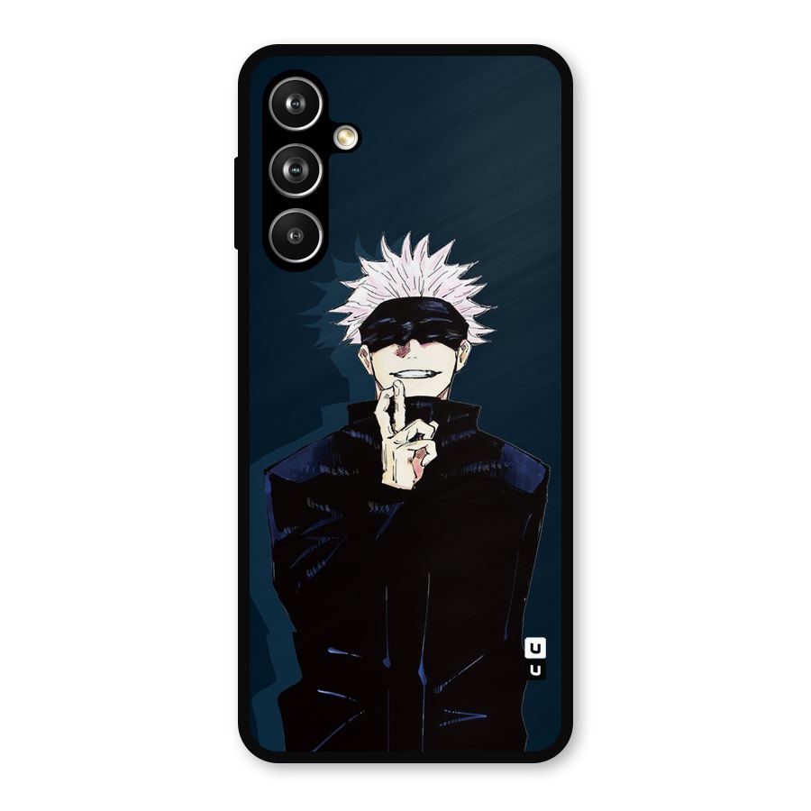 Satoru Gojo Metal Back Case for Samsung Galaxy M54