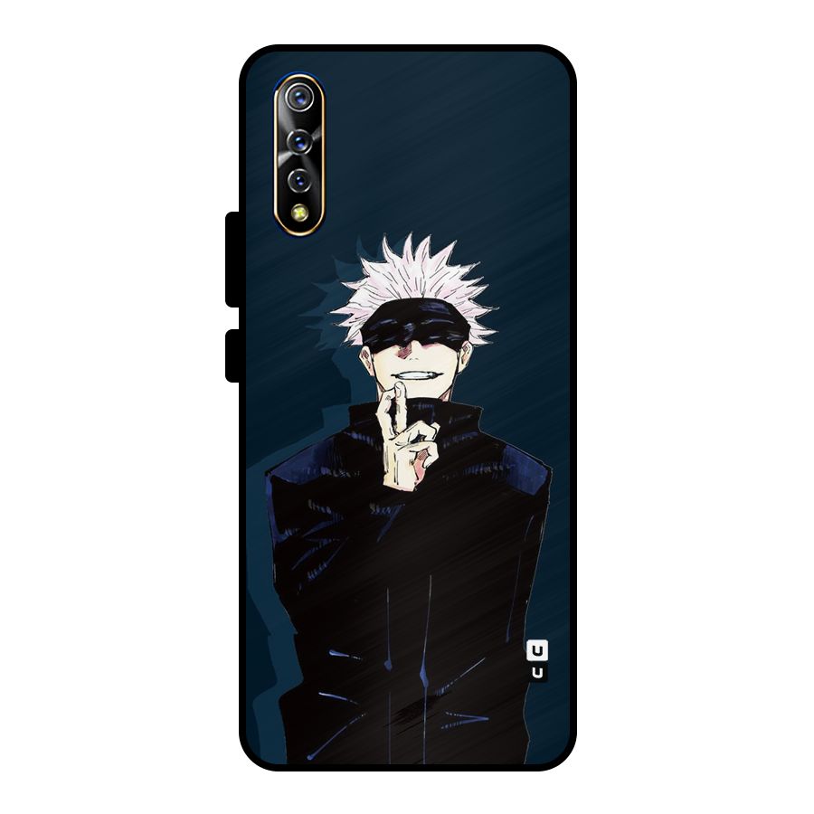 Satoru Gojo Metal Back Case for Vivo S1