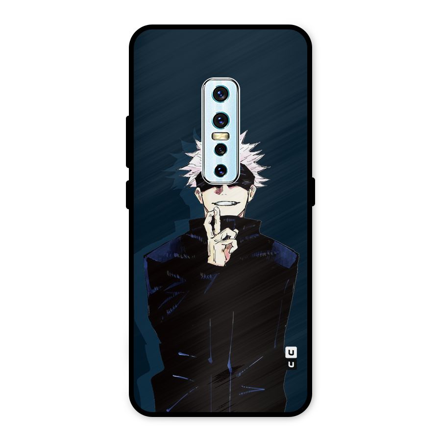 Satoru Gojo Metal Back Case for Vivo V17 Pro