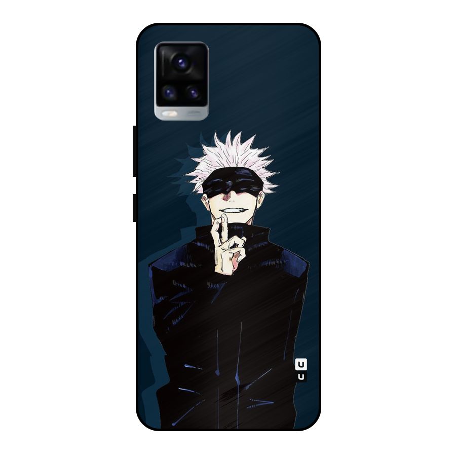 Satoru Gojo Metal Back Case for Vivo V20