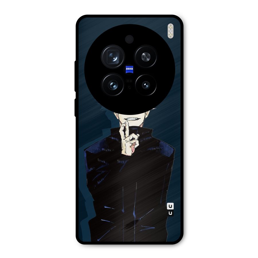Satoru Gojo Metal Back Case for Vivo X200 Pro