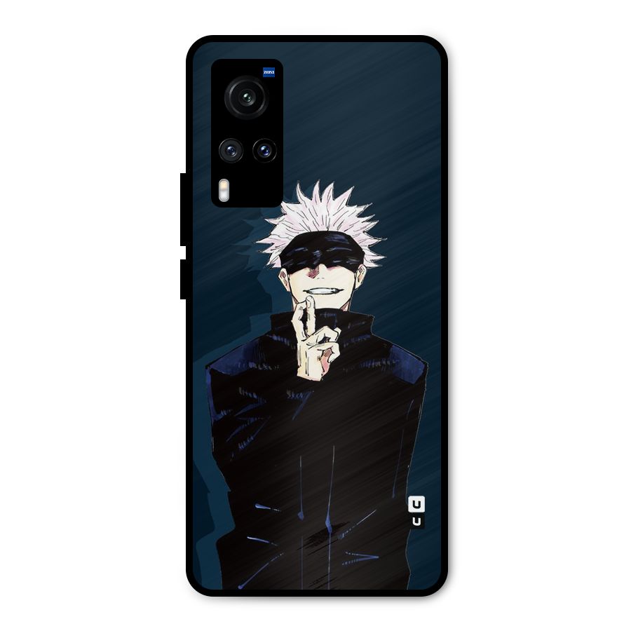 Satoru Gojo Metal Back Case for Vivo X60