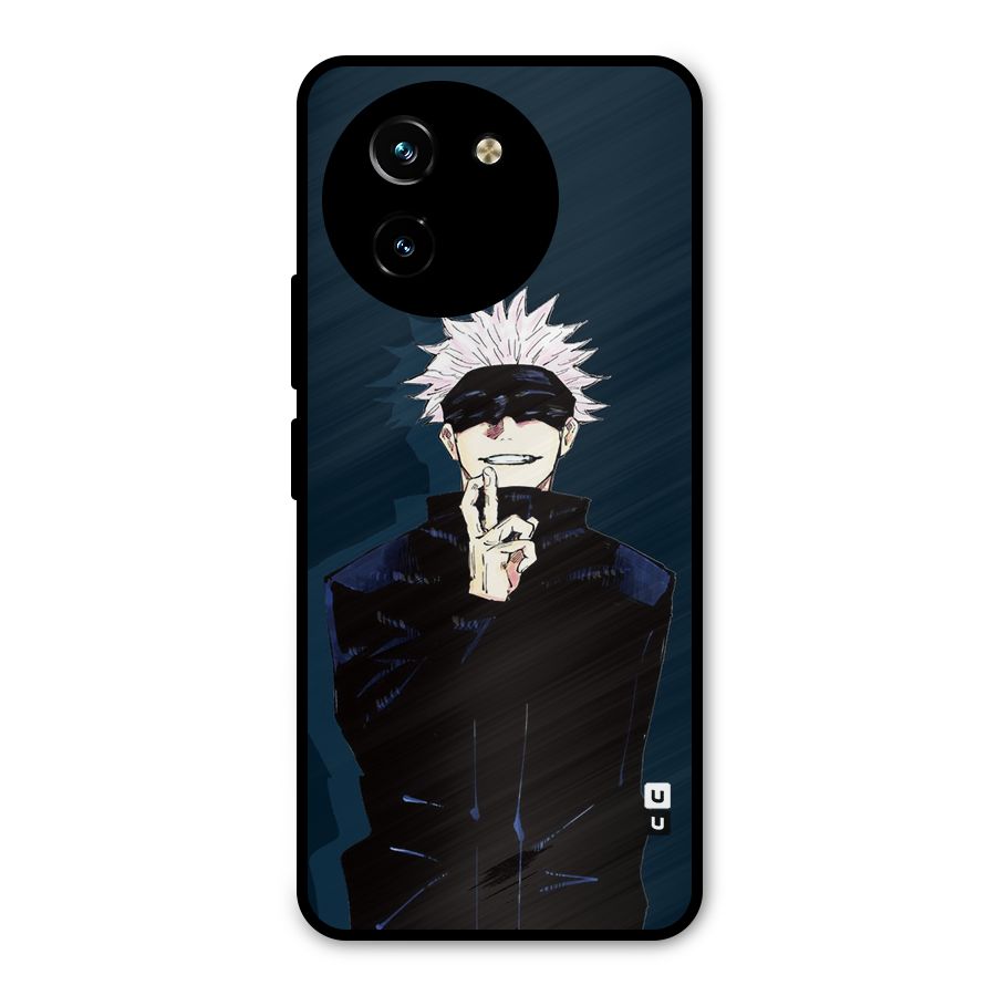 Satoru Gojo Metal Back Case for Vivo Y200i