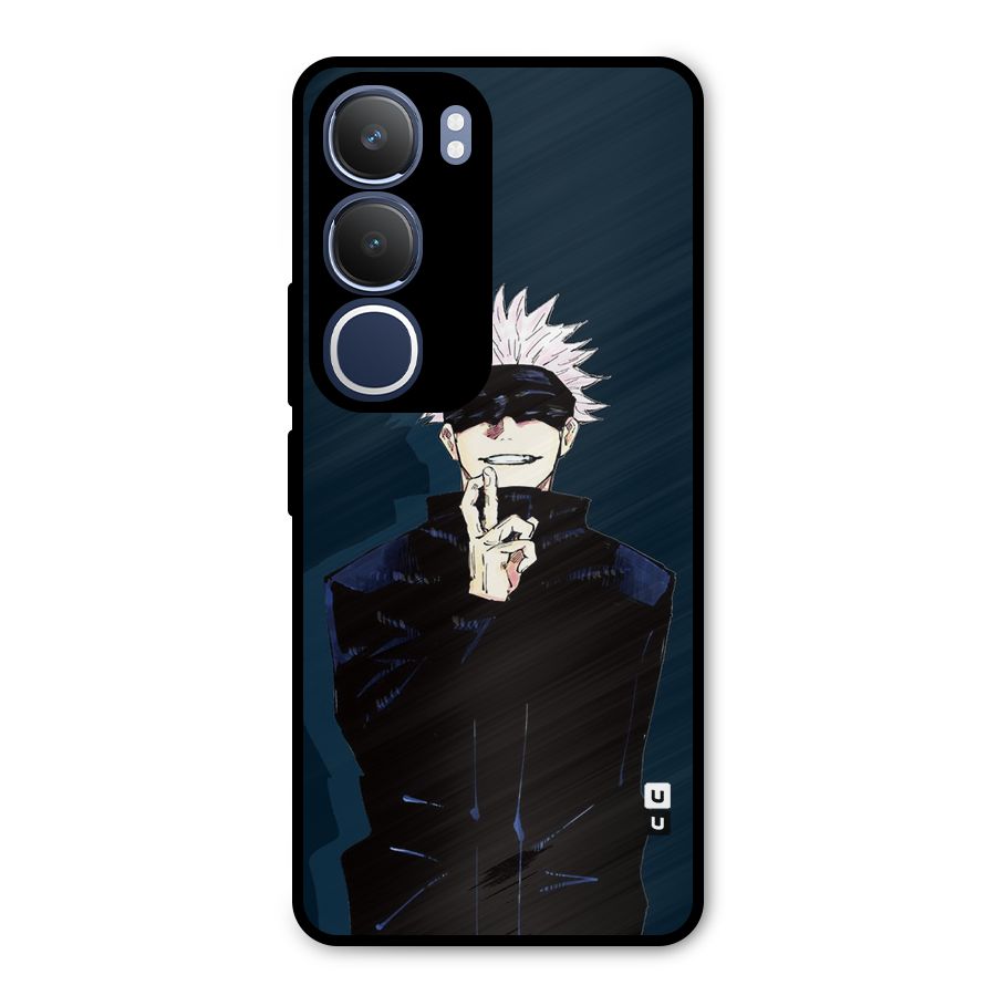 Satoru Gojo Metal Back Case for Vivo Y29