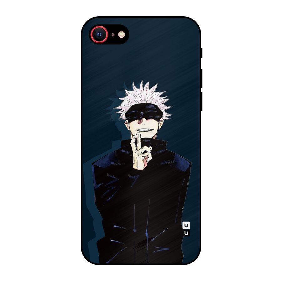 Satoru Gojo Metal Back Case for iPhone 7