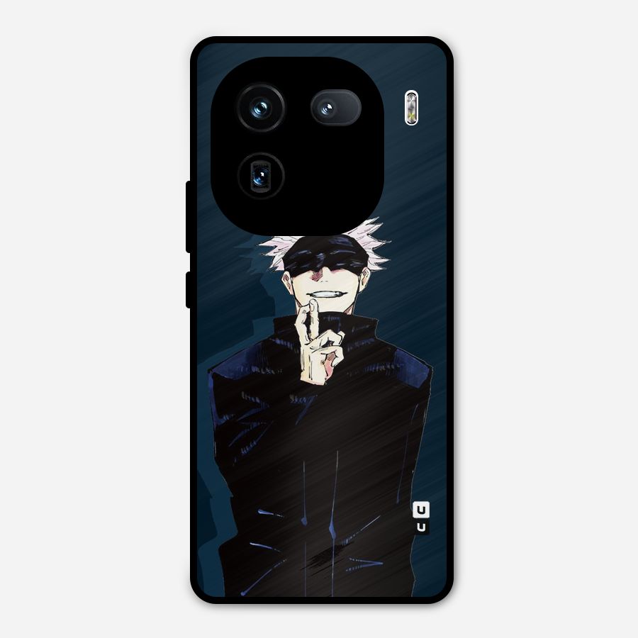 Satoru Gojo Metal Back Case for iQOO 12